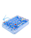 Happy 24/7 Stress-Relief 26-Key Keyboard Clip - Blue